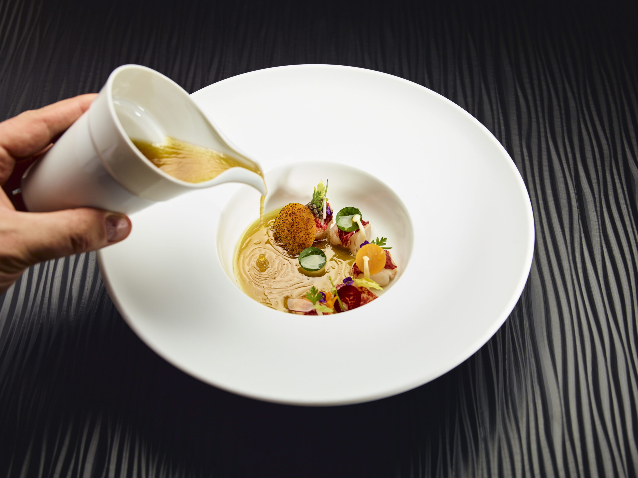 Une création culinaire de Laurent Eperon